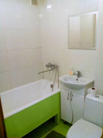 Фото номера Апартаменты Апартаменты Homelike flat near the IEC on Levoberezhnaya г. Киев 15