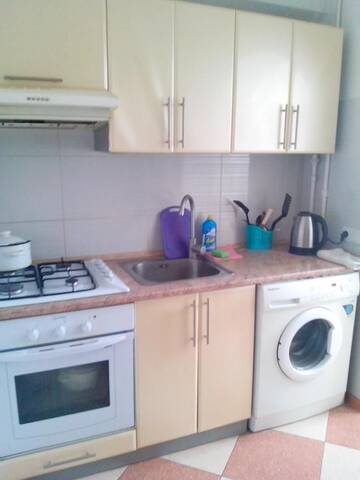 Фото номера Апартаменты Апартаменты Homelike flat near the IEC on Levoberezhnaya г. Киев 9