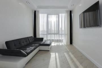 Фото номера Апартаменты Делюкс Апартаменты Black&amp;White Apartment in Smart Plaza г. Киев 71