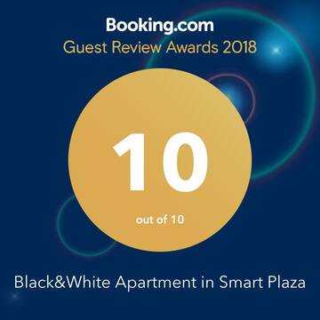 Фото номера Апартаменты Делюкс Апартаменты Black&amp;White Apartment in Smart Plaza г. Киев 41