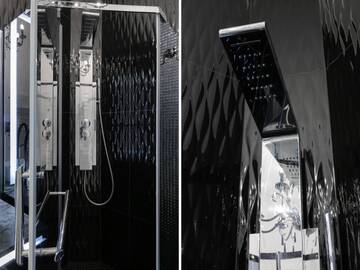 Фото номера Апартаменты Делюкс Апартаменты Black&amp;White Apartment in Smart Plaza г. Киев 55