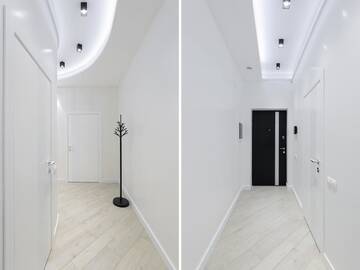 Фото номера Апартаменты Делюкс Апартаменты Black&amp;White Apartment in Smart Plaza г. Киев 19