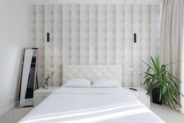Фото номера Апартаменты Делюкс Апартаменты Black&amp;White Apartment in Smart Plaza г. Киев 22