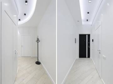Фото номера Апартаменты Делюкс Апартаменты Black&amp;White Apartment in Smart Plaza г. Киев 68
