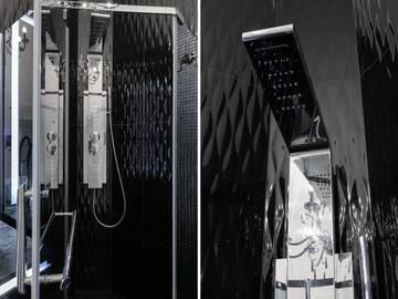 Фото номера Апартаменты Делюкс Апартаменты Black&amp;White Apartment in Smart Plaza г. Киев 35