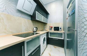 Фото номера Апартаменты с гидромассажной ванной Апартаменты hotrent City Deluxe Ivana Franko г. Киев 24