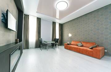 Фото номера Апартаменты с гидромассажной ванной Апартаменты hotrent City Deluxe Ivana Franko г. Киев 7