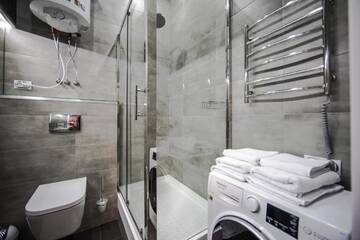 Фото номера Апартаменты-студио Апартаменты Pushkinskaya Apartments г. Киев 15