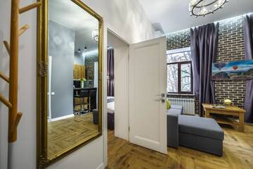 Фото номера Апартаменты с 1 спальней Апартаменты Pushkinskaya Apartments г. Киев 15