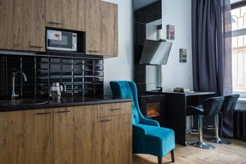 Фото номера Улучшенные апартаменты Апартаменты Pushkinskaya Apartments г. Киев 4