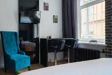 Фото номера Улучшенные апартаменты Апартаменты Pushkinskaya Apartments г. Киев 2