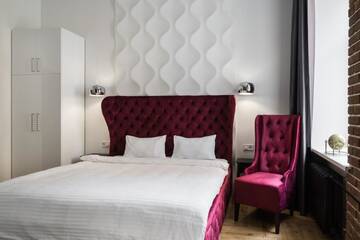 Фото номера Апартаменты с балконом Апартаменты Pushkinskaya Apartments г. Киев 5