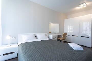 Фото номера Апартаменты Апартаменты 16th floor Kvartet Panoramic city view г. Киев 18