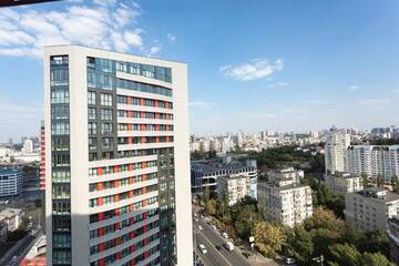 Фото номера Апартаменты Апартаменты 16th floor Kvartet Panoramic city view г. Киев 25