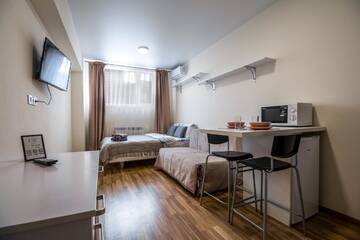 Фото номера Улучшенные апартаменты Апарт-отели Home Inn г. Киев 2