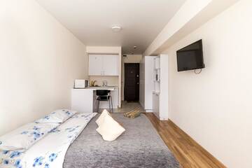 Фото номера Улучшенный номер-студио Апарт-отели Home Inn г. Киев 3