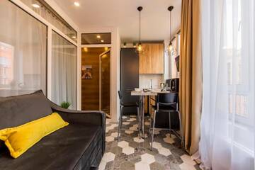 Фото номера Апартаменты с 1 спальней Апартаменты Comfort Town Love Home г. Киев 30