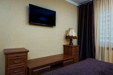 Фото номера Люкс с 1 спальней Апарт-отели naDobu Kiev Apart-Hotel г. Киев 42