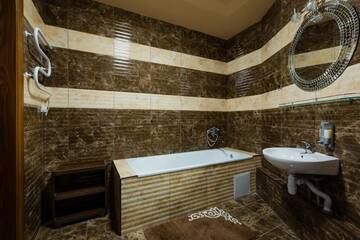 Фото номера Люкс с 1 спальней Апарт-отели naDobu Kiev Apart-Hotel г. Киев 50