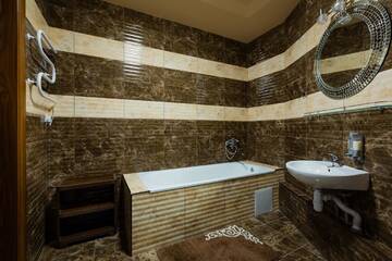 Фото номера Люкс с 1 спальней Апарт-отели naDobu Kiev Apart-Hotel г. Киев 20