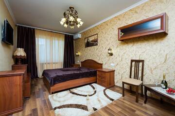 Фото номера Люкс с 1 спальней Апарт-отели naDobu Kiev Apart-Hotel г. Киев 18