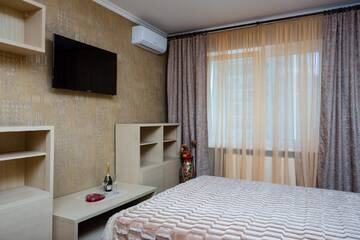 Фото номера Люкс с 1 спальней Апарт-отели naDobu Kiev Apart-Hotel г. Киев 25