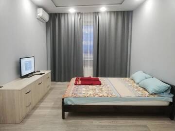 Фото номера Апартаменты с видом на озеро Отель ObolonSky г. Киев 19