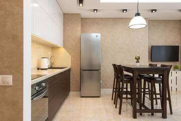 Фото номера Апартаменты Делюкс Апартаменты DeLux Apartment on Belorusskay Street г. Киев 78