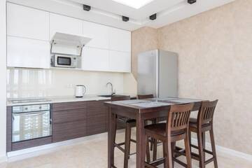 Фото номера Апартаменты Делюкс Апартаменты DeLux Apartment on Belorusskay Street г. Киев 50