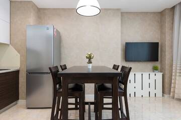 Фото номера Апартаменты Делюкс Апартаменты DeLux Apartment on Belorusskay Street г. Киев 11