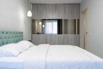 Фото номера Апартаменты Делюкс Апартаменты DeLux Apartment on Belorusskay Street г. Киев 89