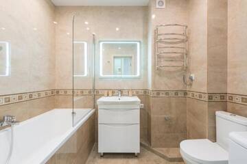 Фото номера Апартаменты Делюкс Апартаменты DeLux Apartment on Belorusskay Street г. Киев 65