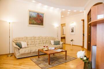 Фото номера Апартаменты с 2 спальнями - ул. Крещатик, 15 Апартаменты Inn Home Apartments - Kreshchatyk area г. Киев 10