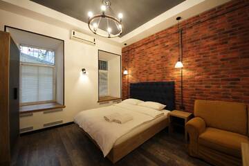Фото номера Апартаменты-студио Апартаменты Loft Apartments on Desyatynnyi Ln г. Киев 5