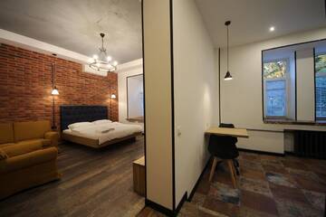Фото номера Апартаменты Апартаменты Loft Apartments on Desyatynnyi Ln г. Киев 5