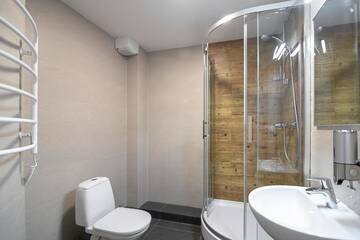 Фото номера Двухместный номер с 2 отдельными кроватями Отель Favor Sport Hotel г. Киев 11