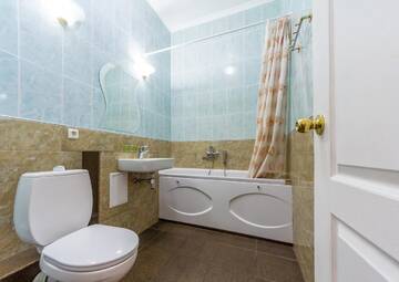 Фото номера Апартаменты с 2 спальнями — ул. Шота Руставели, 24 Апартаменты Apartments in the CENTER on Shota Rustaveli г. Киев 10
