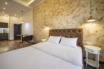 Фото номера Апартаменты с балконом Апартаменты Apartments on Ploscha Lva Tolstoho г. Киев 6