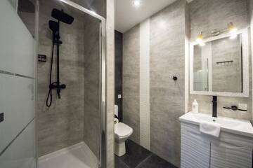 Фото номера Апартаменты с балконом Апартаменты Modern Apartments on Baseina near Arena City г. Киев 7