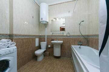 Фото номера Апартаменты с 3 спальнями Апартаменты Apartments near the Olympic Stadium г. Киев 59