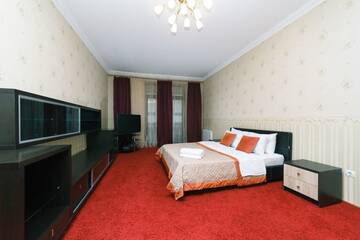 Фото номера Апартаменты с 3 спальнями Апартаменты Apartments near the Olympic Stadium г. Киев 25