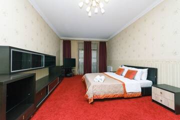 Фото номера Апартаменты с 3 спальнями Апартаменты Apartments near the Olympic Stadium г. Киев 40