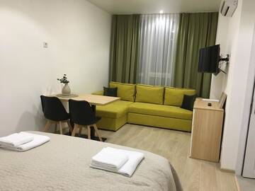 Фото номера Стандартные апартаменты Апарт-отели Nyvky Residence г. Киев 2