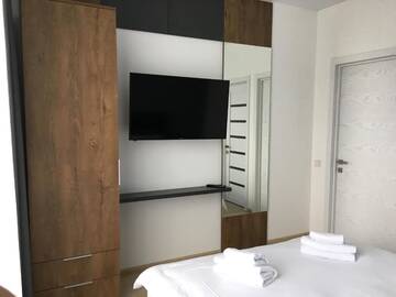 Фото номера Апартаменты с душем Апарт-отели Nyvky Residence г. Киев 4