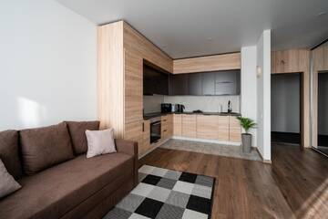 Фото номера Улучшенные апартаменты Апарт-отели Nyvky Residence г. Киев 3