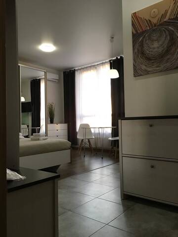 Фото номера Двухместный номер-студио Делюкс с 1 кроватью Апарт-отели Nyvky Residence г. Киев 2