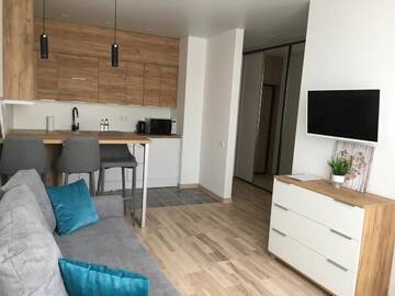 Фото номера Номер-студио с диваном-кроватью Апарт-отели Nyvky Residence г. Киев 2