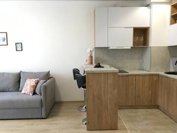 Фото номера Апартаменты Делюкс Апарт-отели Nyvky Residence г. Киев 3