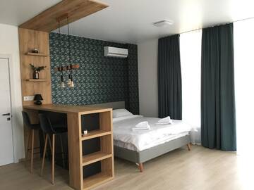 Фото номера Стандартные апартаменты Апарт-отели Nyvky Residence г. Киев 3
