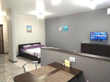 Фото номера Апартаменты Апартаменты VIP studio in the center, Ohmatdet, KPI г. Киев 9